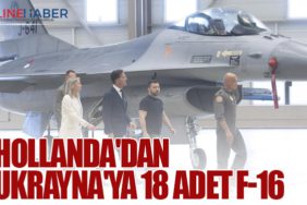 Hollanda'dan Ukrayna'ya 18 adet F-16