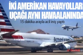 İki Amerikan Havayolları uçağı 15 dakika arayla acil iniş yaptı