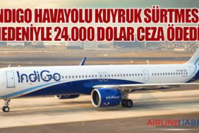 IndiGo Havayolu kuyruk sürtmesi nedeniyle 24.000 dolar ceza ödedi