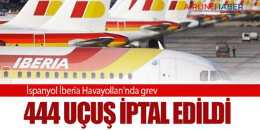 İspanyol İberia Havayolları’nda grev: 444 uçuş iptal edildi