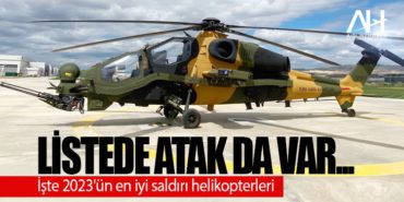 Listede ATAK da var... İşte 2023'ün en iyi saldırı helikopterleri 5 Haberler motor arızası Listede ATAK da var… İşte 2023’ün en iyi saldırı helikopterleri