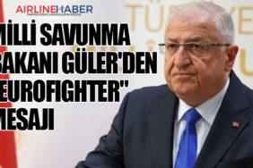 Milli Savunma Bakanı Güler'den "Eurofighter" mesajı
