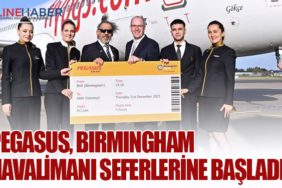 Pegasus, Birmingham havalimanı seferlerine başladı