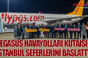 Pegasus Havayolları Kutaisi-İstanbul seferlerini başlattı