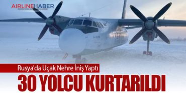 Rusya’da Uçak Nehre İniş Yaptı: 30 Yolcu Kurtarıldı