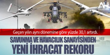 Savunma ve havacılık sanayisinden yeni ihracat rekoru 19 Haberler motor arızası Savunma ve havacılık sanayisinden yeni ihracat rekoru