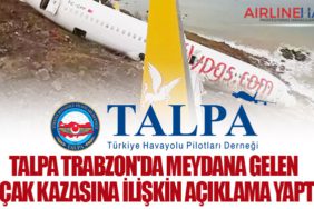 TALPA Trabzon'da meydana gelen uçak kazasına ilişkin açıklama yaptı