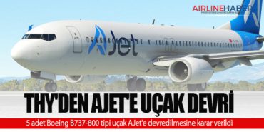 THY’den AJet’e uçak devri