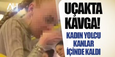 Uçakta kavga! Kadın yolcu kanlar içinde kaldı 7 Haberler C-130J Uçakta kavga! Kadın yolcu kanlar içinde kaldı