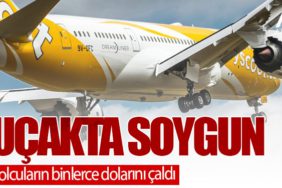 Uçakta soygun: Yolcuların binlerce dolarını çaldı