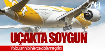 Uçakta soygun: Yolcuların binlerce dolarını çaldı