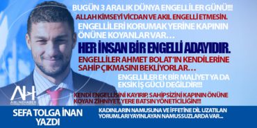 ENGELLİLERİ KORUMAK YERİNE KAPININ ÖNÜNE KOYANLAR VAR…HER İNSAN BİR ENGELLİ ADAYIDIR. ENGELLİLER EK BİR MALİYET YA DA EKSİK İŞ GÜCÜ DEĞİLDİR!!!