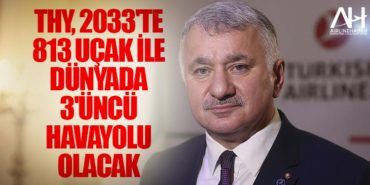 THY, 2033'te 813 uçak ile dünyada 3'üncü havayolu olacak 1 Manşet THY THY, 2033’te 813 uçak ile dünyada 3’üncü havayolu olacak