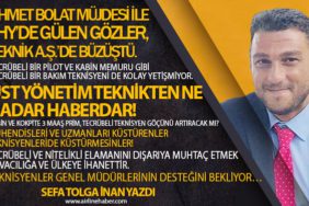 AHMET BOLAT MÜJDESİ İLE THY’DE GÜLEN GÖZLER, TEKNİK A.Ş.’DE BÜZÜŞTÜ. TEKNİSYENLER GENEL MÜDÜRLERİNİN DESTEĞİNİ BEKLİYOR…
