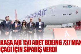 Akasa Air 150 adet Boeing 737 MAX uçağı için sipariş verdi