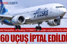 Alaska Havayolları, 18 "Boeing 737 MAX 9" tipi uçağın uçuşlarını durduruldu. 160 uçuşu iptal etti