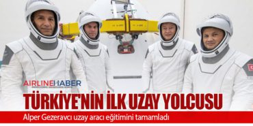 Türkiye’nin ilk uzay yolcusu Alper Gezeravcı uzay aracı eğitimini tamamladı