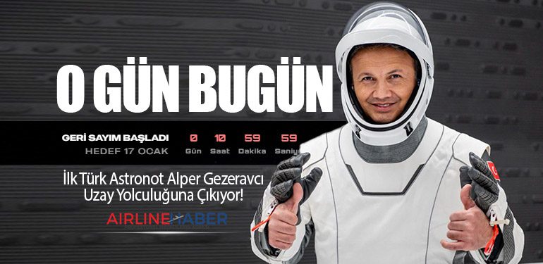 İlk Türk Astronot Alper Gezeravcı Uzay Yolculuğuna Çıkıyor!