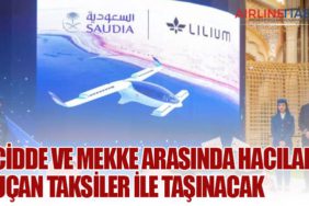 Cidde ve Mekke arasında hacılar uçan taksiler ile taşınacak