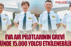 EVA Air Pilotlarının Grevi Günde 15.000 Yolcu Etkilenebilir