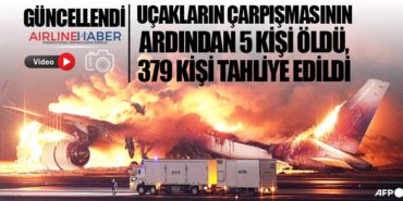 Güncellendi 16:30 | Uçakların çarpışmasının ardından 5 kişi öldü, 379 kişi tahliye edildi