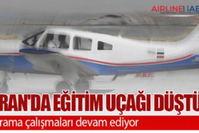 İran'da eğitim uçağı düştü: Arama çalışmaları devam ediyor