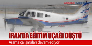 İran’da eğitim uçağı düştü: Arama çalışmaları devam ediyor