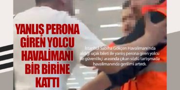 Yanlış perona girdi, havalimanını birbirine kattı