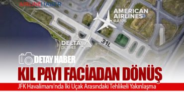 Kıl Payı Faciadan Dönüş: JFK Havalimanı’nda İki Uçak Arasındaki Tehlikeli Yakınlaşma