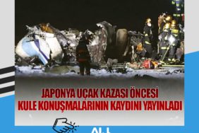 Japonya uçak kazası öncesi kule konuşmalarının kaydını yayınladı