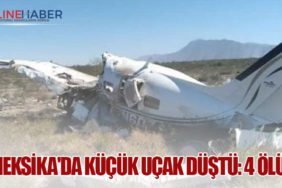 Meksika'da küçük uçak düştü: 4 ölü