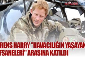 Prens Harry "Havacılığın Yaşayan Efsaneleri" arasına katıldı