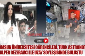 Samsun Üniversitesi Öğrencileri, Türk Astronot Alper Gezeravcı ile Uzay Söyleşisinde Buluştu
