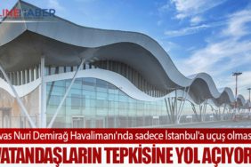 Sivas Nuri Demirağ Havalimanı'nda sadece İstanbul'a uçuş olması vatandaşların tepkisine yol açıyor