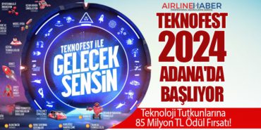 TEKNOFEST 2024 Adana’da Başlıyor: Teknoloji Tutkunlarına 85 Milyon TL Ödül Fırsatı!