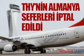 THY’nin Almanya seferleri iptal edildi