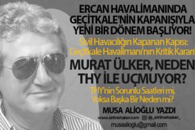 Ercan Havalimanında Geçitkale'nin Kapanışıyla Yeni Bir Dönem Başlıyor! Sivil Havacılığın Kapanan Kapısı: Geçitkale Havalimanı'nın Kritik Kararı! Murat Ülker, Neden THY ile Uçmuyor? THY'nin Sorunlu Saatleri mi, Yoksa Başka Bir Neden mi?