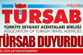 TÜRSAB duyurdu: İşte 2024 yılı hizmet bedelleri