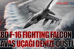 ABD, F-16 Fighting Falcon savaş uçağı denize düştü