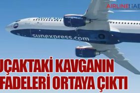 Uçaktaki kavganın ifadeleri ortaya çıktı