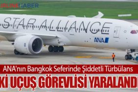 ANA'nın Bangkok Seferinde Şiddetli Türbülans: İki Uçuş Görevlisi Yaralandı