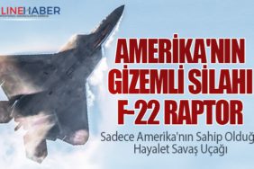 Amerika'nın Gizemli Silahı F-22 Raptor: Sadece Amerika'nın Sahip Olduğu Hayalet Savaş Uçağı