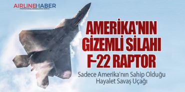 Amerika’nın Gizemli Silahı F-22 Raptor: Sadece Amerika’nın Sahip Olduğu Hayalet Savaş Uçağı