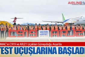 COMAC'ın C919 ve ARJ21 Uçakları Güneydoğu Asya'da Test Uçuşlarına Başladı