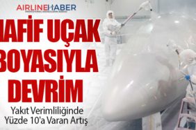 Hafif Uçak Boyasıyla Devrim: Yakıt Verimliliğinde Yüzde 10'a Varan Artış