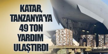 Katar, Tanzanya’ya 49 Ton Yardım Ulaştırdı