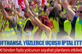 Lufthansa, Yüzlerce Uçuşu İptal Etti