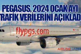 Pegasus Hava Yolları, 2024 Ocak Ayı trafik verilerini ve karbon emisyonu istatistikleri  açıkladı