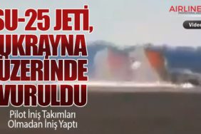 Su-25 Jeti, Ukrayna Üzerinde Vuruldu: Pilot İniş Takımları Olmadan İniş Yaptı