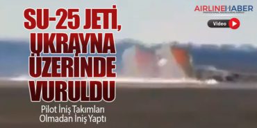 Su-25 Jeti, Ukrayna Üzerinde Vuruldu: Pilot İniş Takımları Olmadan İniş Yaptı
